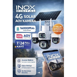 4LENS ESİM VE SİMKART DESTEKLİ SOLAR KAMERA (1 YİLLİK İNTERNET ÜCRETSİZ)