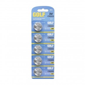 GOLF Pil Düğme 2025 3V 5Li Paket