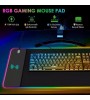 PowerMaster PM-25115 XL RGB Gaming Mouse Pad Wireless Telefon Şarj Destekli 14 Modlu